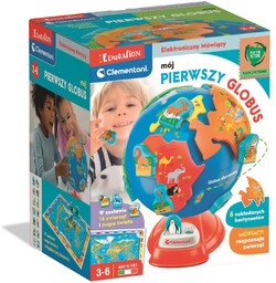 Clementoni Interaktywny Globus Przedszkolaka (e)