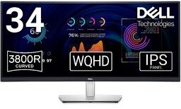 Dell P3424WE USB-C 34" WQHD (3440x1440) 21:9 3800R
