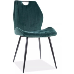 Krzesło Arco Velvet Zielone