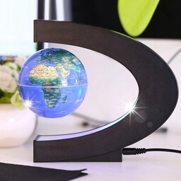 GLOBUS PODŚWIETLANY LEWITACJA MAGNETYCZNA LED GLOB 85MM DUŻY