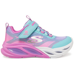 Sneakersy Skechers S Lights 303712L/TQMT Różowy