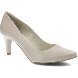 Clasicco Beżowe Czółenka Damskie Eleganckie Obuwie