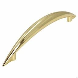 Uchwyt meblowy podłużny 809 128 Złoty Polerowany