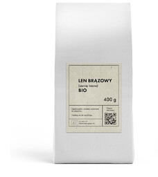 The Planet Len brązowy siemię lniane 400 g