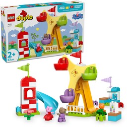 LEGO DUPLO, klocki, Świnka Peppa Wesołe miasteczko, 10453