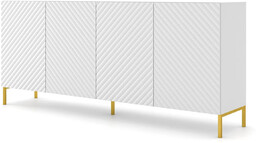 Elior Długa komoda 200 cm biały mat +