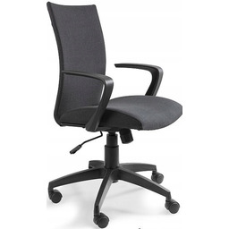 Fotel obrotowy do biurka pokoju Millo czarny Tilt