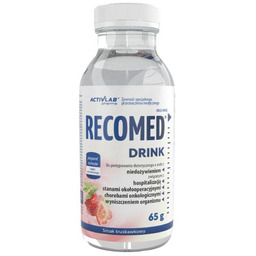 RECOMED Drink - smak truskawkowy, 65g