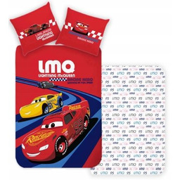 POŚCIEL dziecięca bawełniana CARS 100x135 cm AUTA niemowlęca