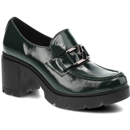 Lemar Zielone Półbuty Damskie Eleganckie Buty