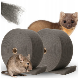 Wełna Stalowa 2kg Zwalczanie Mysz Szczurów Kun Ochrona