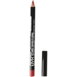 Nyx Cosmetics Plush Cienki Ołówek do ust Czerwony