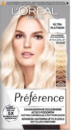 L''Oreal Paris Préférence Rozjaśniacz do Włosów, Ultra Platinum