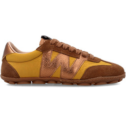 Hiszpańskie sneakersy premium - WONDERS AP-2110 MUSZTARDOWE