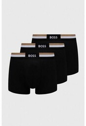 Boss bokserki 3-pack męskie kolor czarny