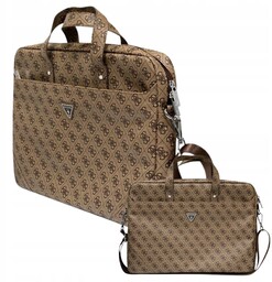 Oryginalna Torba Guess Na Laptopa 16", Styl, Skórzane,