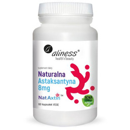 ALINESS Naturalna astaksantyna 8 mg, 60 kaps. ->