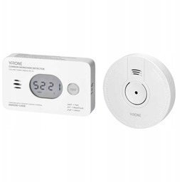 Zestaw Czujnik Dymu i Czadu DC-7 Virone Bateryjny