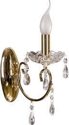 Candellux AURORA 21-97609 kinkiet lampa ścienna kryształy złoto