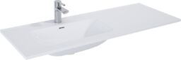 UMYWALKA ELITA SKAPPA 120 LEWA (80+40), CERAM WHITE