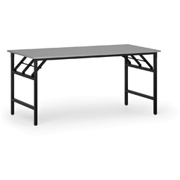 Stół konferencyjny FAST READY, 160x80 cm, czarna podstawa,