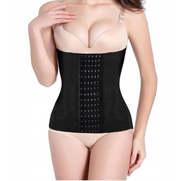 GORSET WYSZCZUPLAJĄCY DAMSKI Z 6 PODPORAMI REGULOWANY PAS