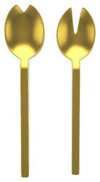 Mepra Zestaw sztućców do sałaty Oro Ice Stile