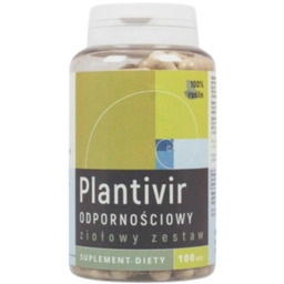 Plantivir odpornościowy Suplement diety, 100 kaps. Protokół Buhnera