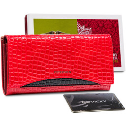 Peterson Portfel Sk Ptn Mc-721-2121 Red/Black