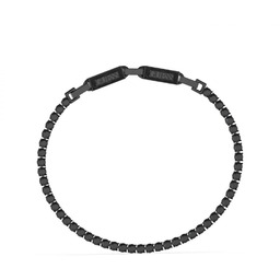 Biżuteria GUESS JUMB03237JWBK. Bransoletka, Kolor czarny. Mężczyzna.