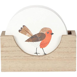 Something Different WR_35431 zestaw podstawek, drewno