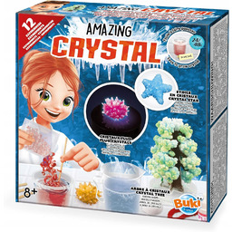 Edukacyjny zestaw naukowy Buki Niesamowite Kryształy hodowla kryształów