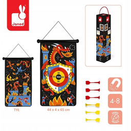 Magnetyczna gra w rzutki Smoki 4+ Gra Zręcznościowa