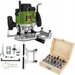Procraft Frezarka górnowrzecionowa sieciowa 8/12 mm frezy 2000W