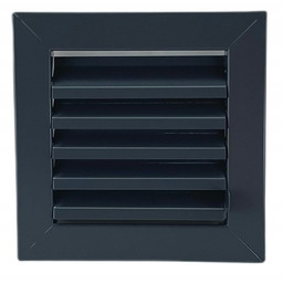Kratka wentylacyjna zamykana 12,5x12,5 metal antracyt