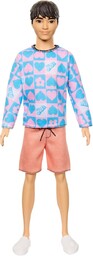 Barbie Fashionistas Ken Lalka #219 o szczupłej sylwetce
