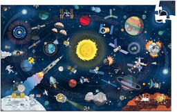 Djeco, puzzle, Kosmos - Puzzle Obserwacyjne, 200 el.