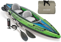 Intex Nadmuchiwany kajak Challenger K2, 351x76x38 cm, 68306NP