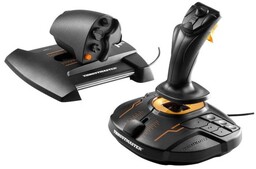Thrustmaster T-16000M FCS Hotas Czarny, Pomarańczowy USB Joystick