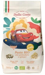 MAKARON SEMOLINOWY TRÓJKOLOROWY DISNEY AUTA BIO 300G DALLA