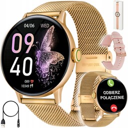 Smartwatch Zegarek Damski Rozmowy Menu Pl Bransoletka pasek