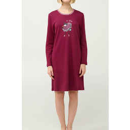 Koszula nocna damska, bawełna, VAMP 23221