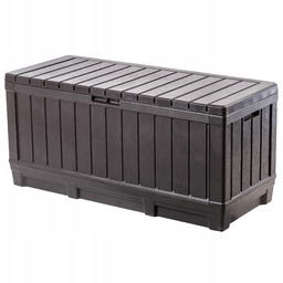 Skrzynia ogrodowa 350L Keter Kentwood Storage Box, brązowa