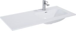 UMYWALKA ELITA SKAPPA 100 PRAWA (60+40), CERAM WHITE