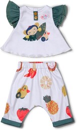 BABY born Strój małpki - koszulka z falbankami