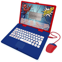 Lexibook, Laptop Edukacyjny Spider-Man 124 Aktywności Polski/Angielski Jc598Spi17