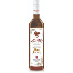 Victoria''s Syrop barmański Słony Karmel 490 ml