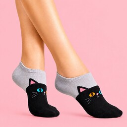 Pakamera Skarpetki damskie w koty - Stopki