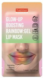 Purederm GLOW-UP Boosting Rainbow - wegańska hydrożelowa maska