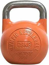 Xenios USA stal rosyjska Girevoy Kettlebell-28 kg-pomarańczowy, XSSTOKBL28